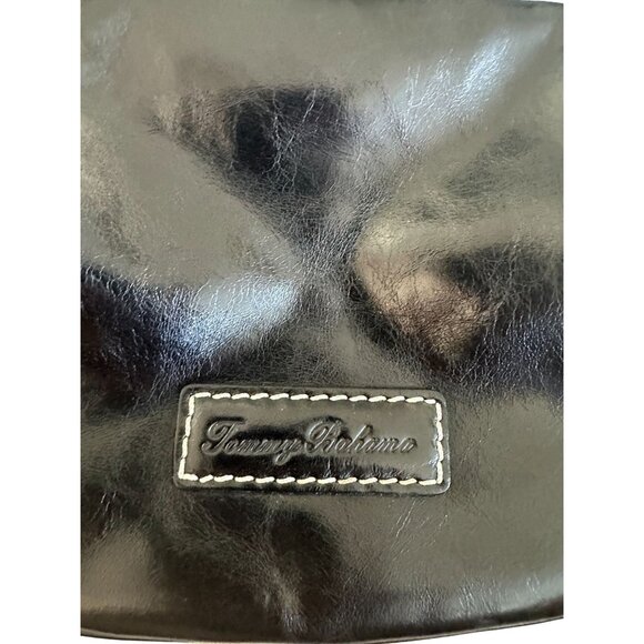 TOMMY BAHAMA Snake Print Leather Kisslock Crossbody Bag - Picture 4 of 8